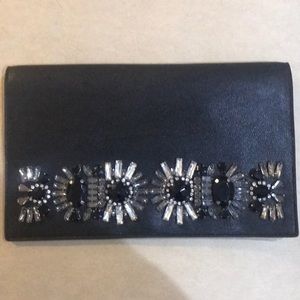 NWT EXPRESS JEWELED CLUTCH